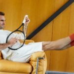 Roger Federer on Shoes