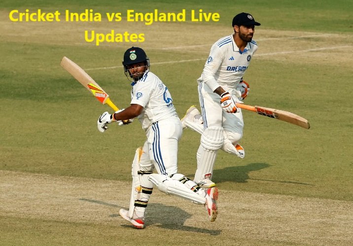 Cricket India vs England Live Updates