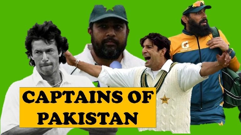 Pakistan National Cricket Team Captains